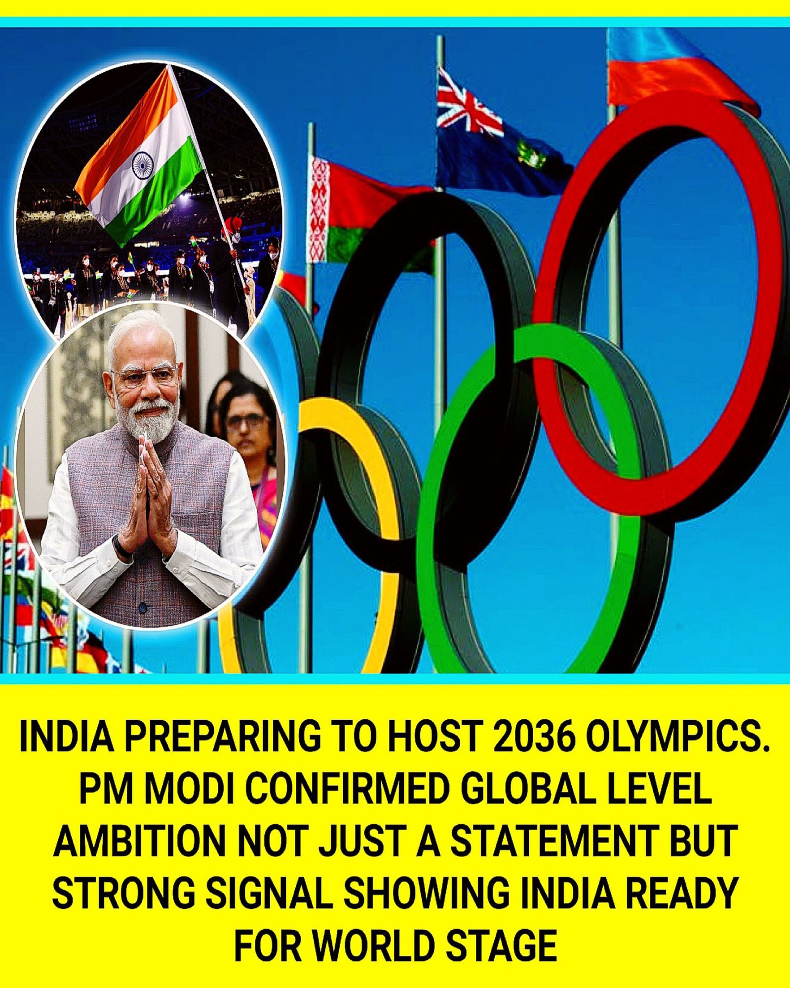 Indian Olympic Association submits 2036 Olympics bid to IOC, with Ahmedabad as prime host city Indian Olympic Association submits 2036 Olympics bid to IOC, with Ahmedabad as prime host city